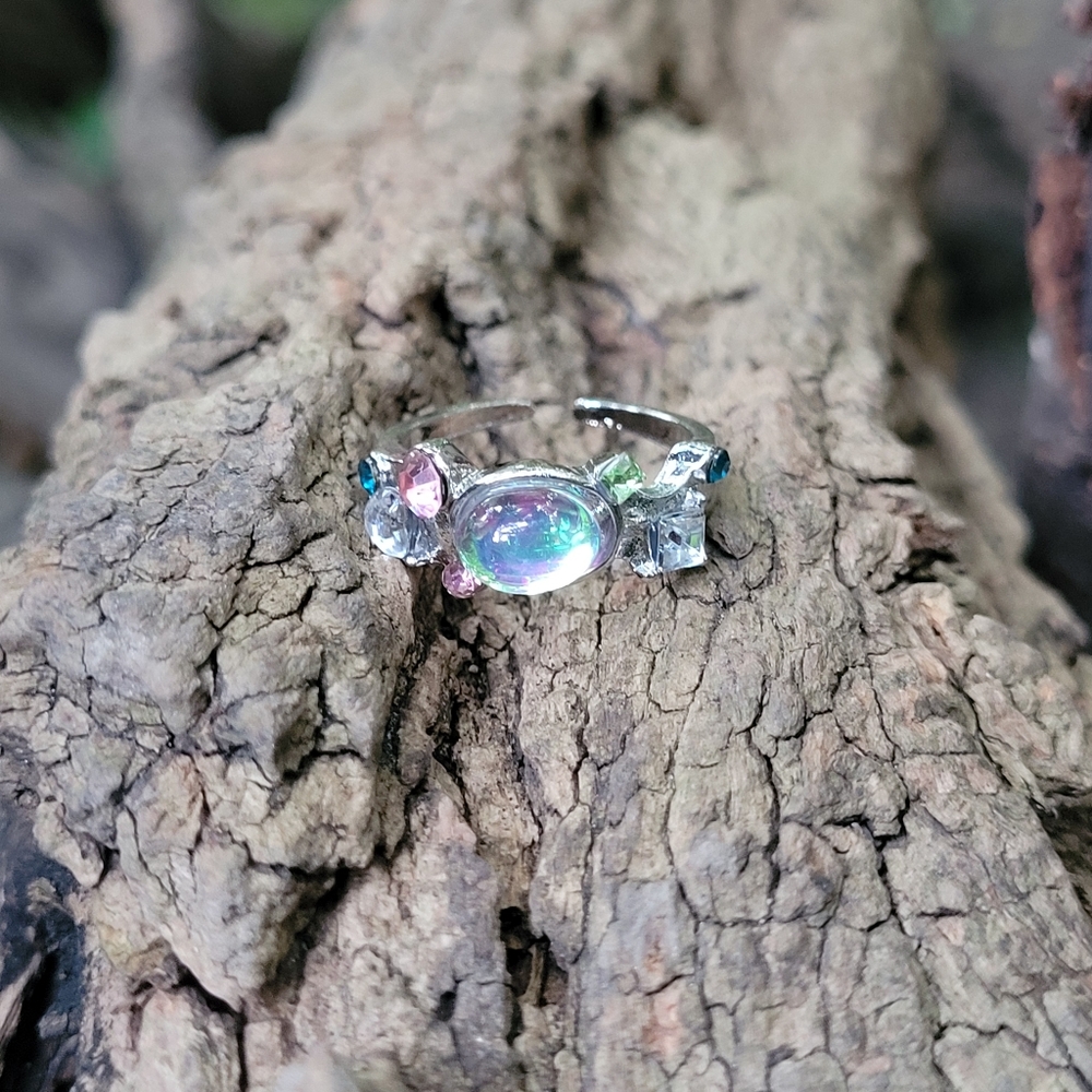 2 for $14! Silver Gem Ring NWOT